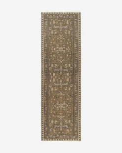 Wayland Hand-Knotted Wool Rug 17 Wayland Hand-Knotted Wool Rug -Bloomingville Shop WaylandHand KnottedRug MRUG0910 GRN 3x10 T
