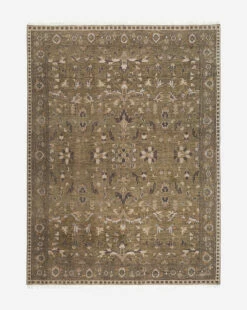 Wayland Hand-Knotted Wool Rug 19 Wayland Hand-Knotted Wool Rug -Bloomingville Shop WaylandHand KnottedRug MRUG0910 GRN 9x12 T