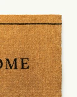 Welcome Border Doormat 11 Welcome Border Doormat -Bloomingville Shop WelcomeBorderDoormat MRUG0764 NAT 24x36 D1