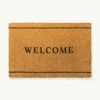Welcome Border Doormat -Bloomingville Shop WelcomeBorderDoormat MRUG0764 NAT 24x36 MAIN