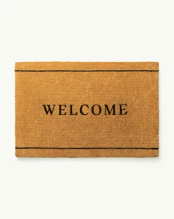 Welcome Border Doormat