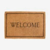 Welcome Doormat -Bloomingville Shop WelcomeDoormat MRUG0278 BLK 24x36 MAIN