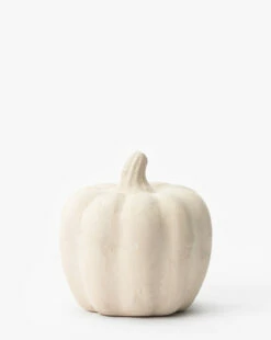 White Paper Mache Pumpkin -Bloomingville Shop WhitePaperMachePumpkin MDCR2768 WHT M T fa90f361 53af 4864 bb47 512c0eafb6b3