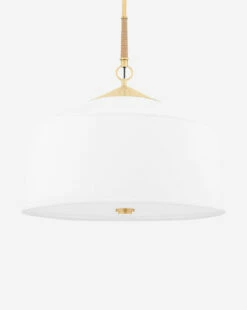 White Plains Pendant 7 White Plains Pendant -Bloomingville Shop WhitePlains MLHT1313 BRS L