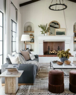 Travertine Side Table -Bloomingville Shop WinterCatalog118