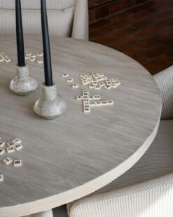 Bloomingville Marble Shaped Taper Holder -Bloomingville Shop WinterCatalog59