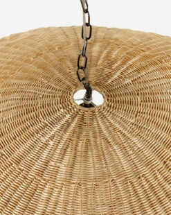 Woven Rattan Pendant -Bloomingville Shop WovenRattanPendant MLHT1533 RTN OS D3