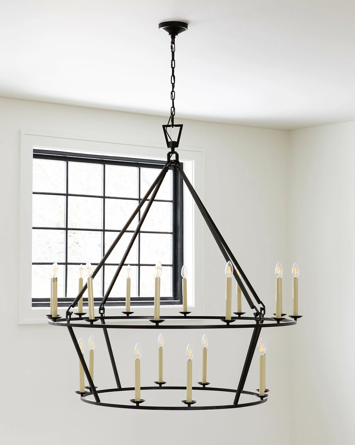 Darlana Two-Tiered Ring Chandelier 4 Darlana Two-Tiered Ring Chandelier - Image 2