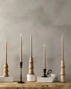 Claudio Cylinder Marble Object 8 Claudio Cylinder Marble Object -Bloomingville Shop candlevignette