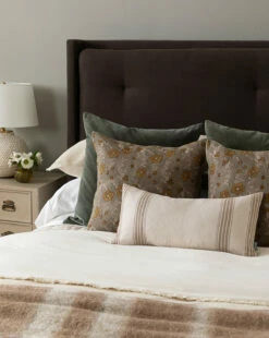 Orchid Floral Pillow Cover -Bloomingville Shop filling spaces templated 9