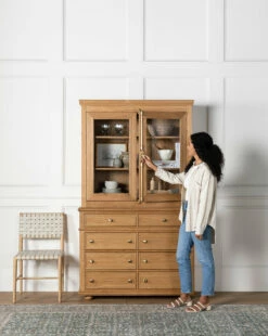 Heath Oak Cabinet 12 Heath Oak Cabinet -Bloomingville Shop fs 9