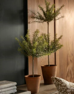 Potted Faux Rosemary Topiary -Bloomingville Shop spring templated 64