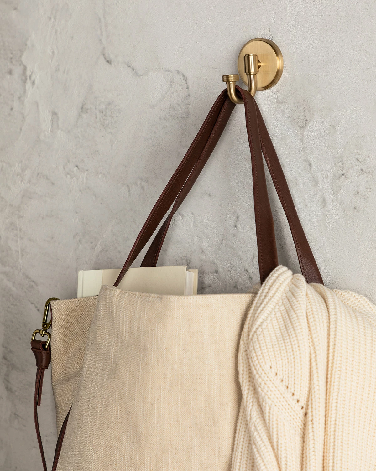 Kent Single Brass Hook 4 Kent Single Brass Hook - Image 2