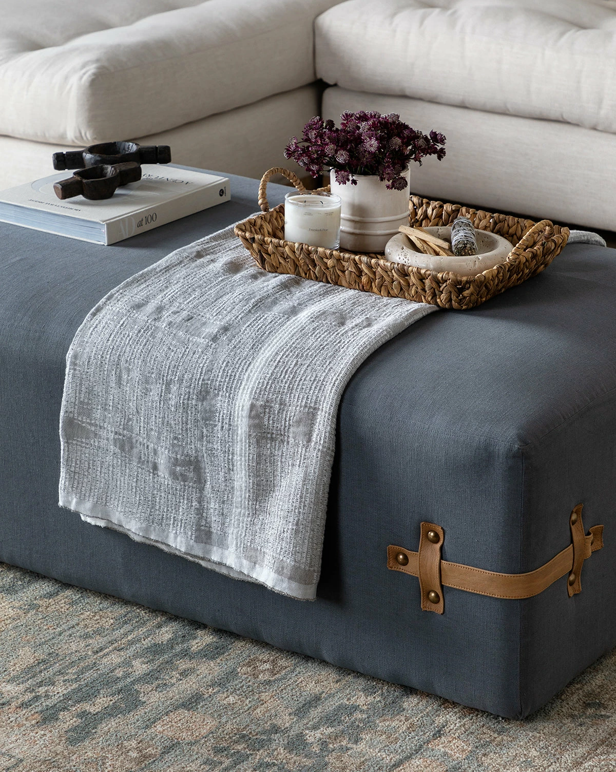 Roan Ottoman 4 Roan Ottoman - Image 2