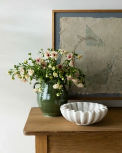 Fluted Marble Bowl -Bloomingville Shop studiomcgee VintageStyled 220615 12